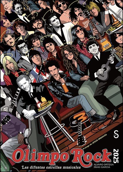 OLIMPO ROCK, de ORTEGA, ALVARO | portada del libro