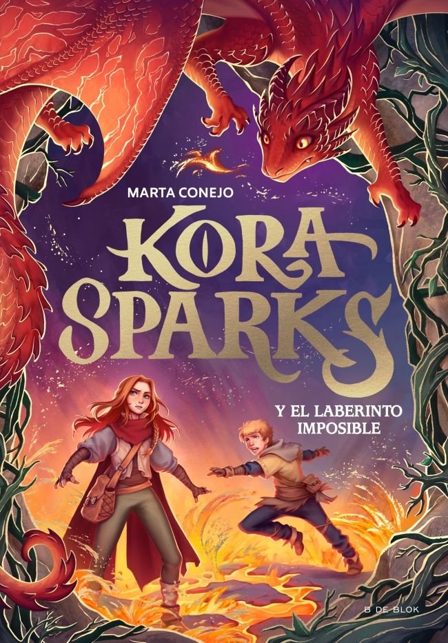 KORA SPARKS 2 Y EL LABERINTO IMPOSIBLE, de MARTA CONEJO | portada del libro