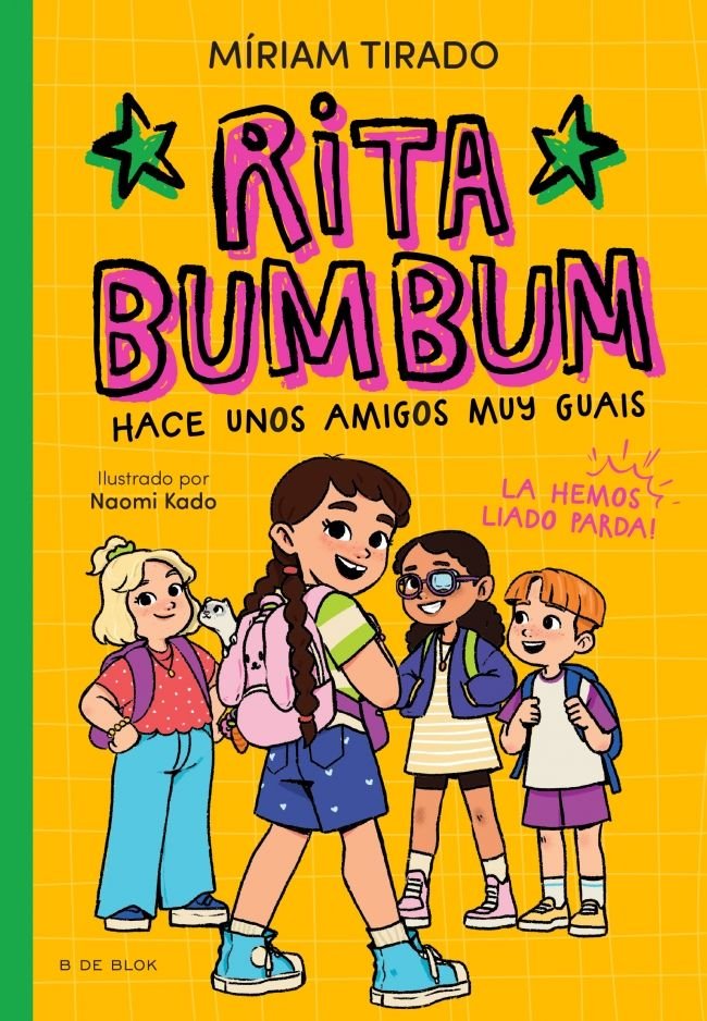 RITA BUMBUM 2 RITA BUMBUM HACE UNOS AMIGOS MUY GUAYS, de MIRIAM TIRADO | portada del libro