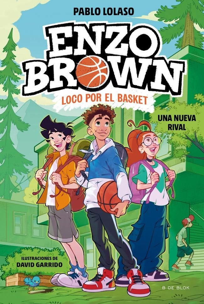 Enzo Brown: loco por el basket 4 - Una nueva rival, de PABLO LOLASO | portada del libro