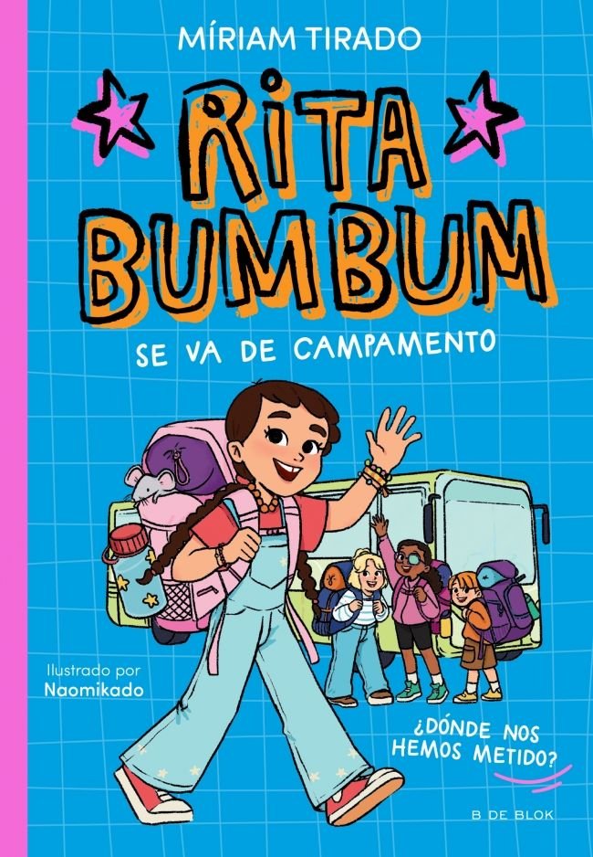 RITA BUMBUM 3 RITA BUMBUM SE VA DE CAMPAMENTO, de MIRIAM TIRADO | portada del libro