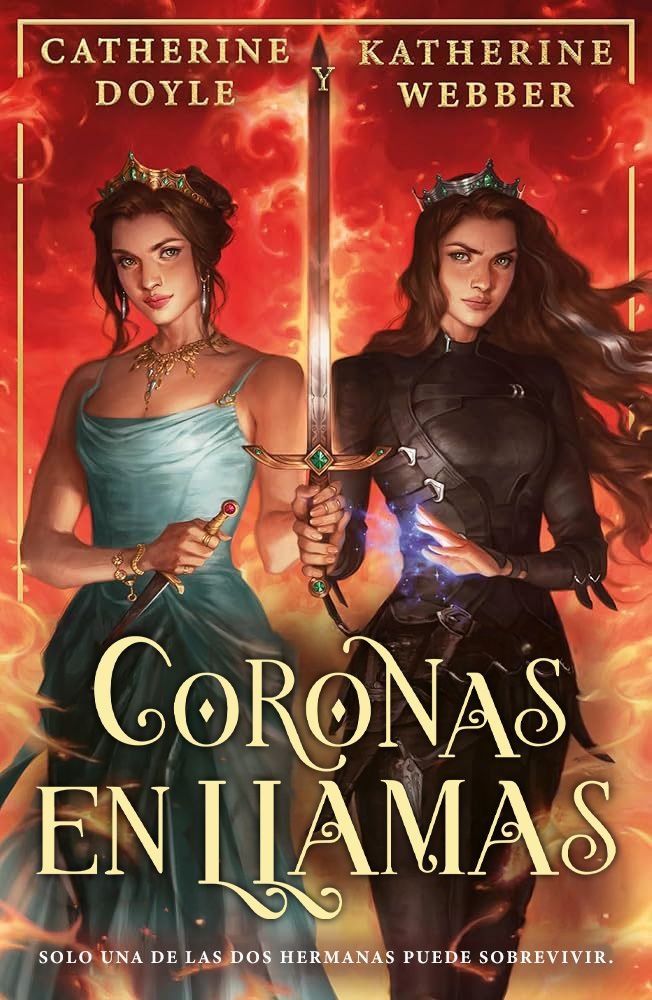 Coronas en llamas, de DOYLE,CATHERINE | portada del libro