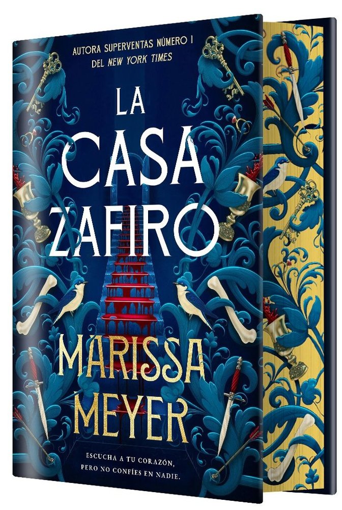 LA CASA ZAFIRO, de MARISSA MEYER | portada del libro
