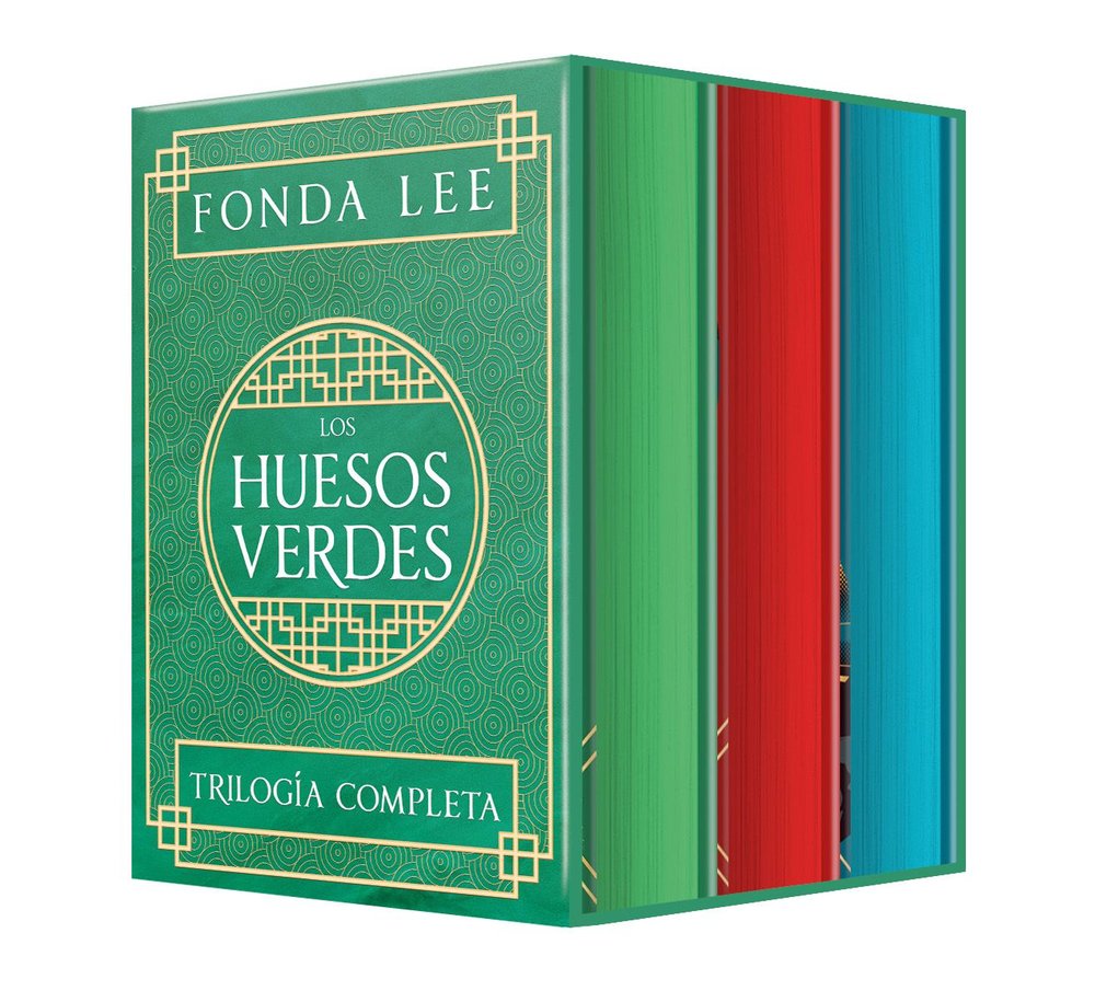ESTUCHE LOS HUESOS VERDES (SAGA COMPLETA), de LEE, FONDA | portada del libro