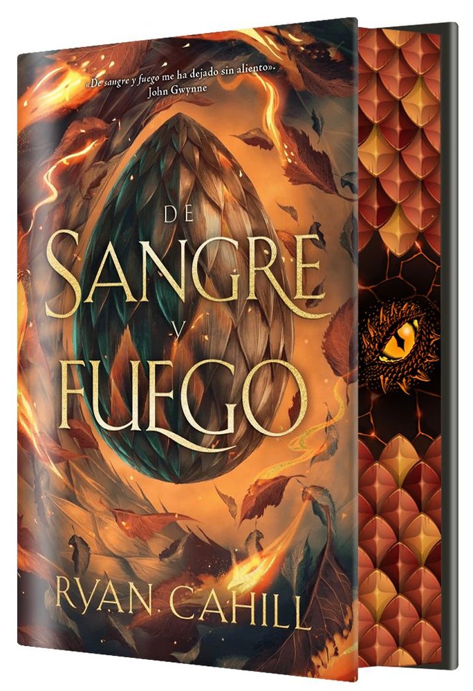 DE SANGRE Y FUEGO, de CAHILL, RYAN | portada del libro
