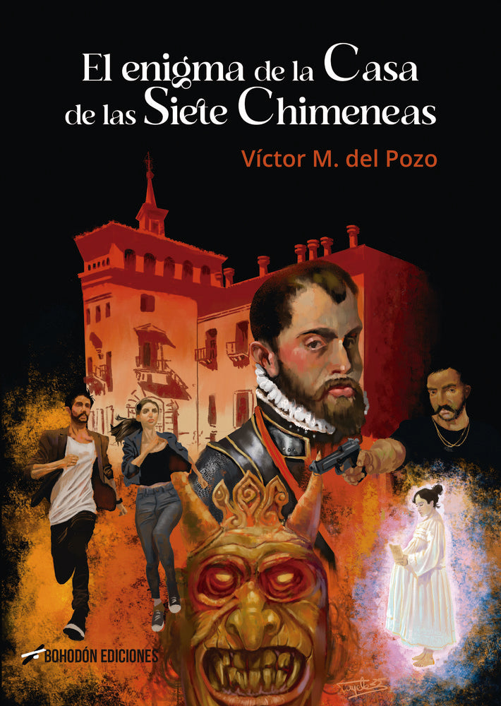 EL ENIGMA DE LA CASA DE LAS SIETE CHIMENEAS, de Del Pozo, Víctor M. | portada del libro