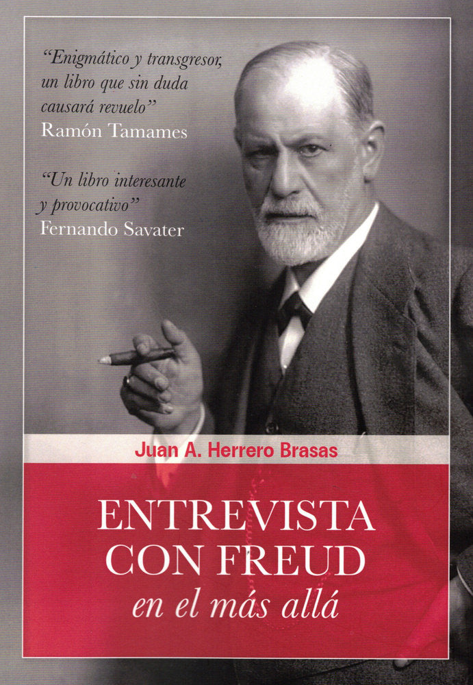 Entrevista con Freud en el más allá, de Herrero Brasas, Juan Antonio | portada del libro