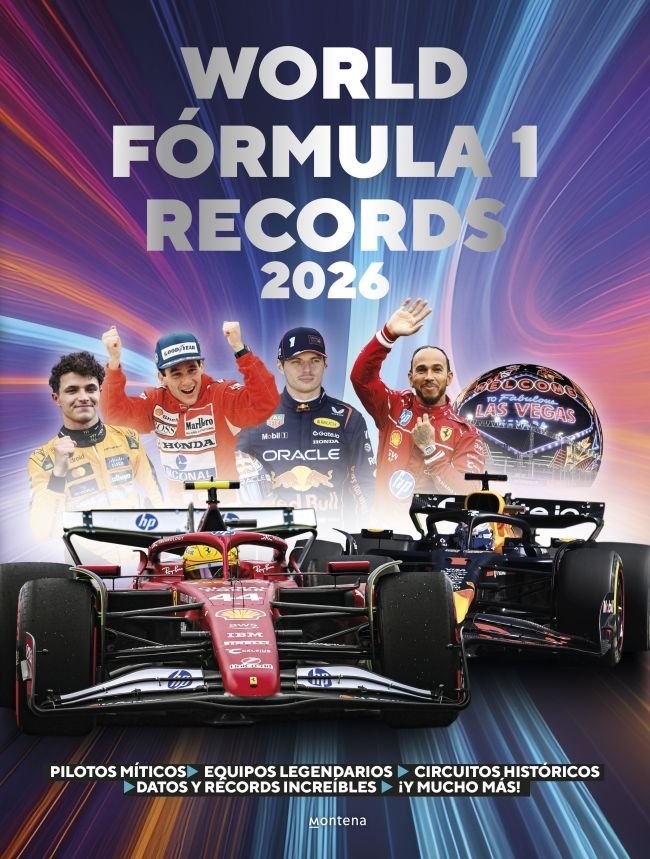 WORLD FORMULA 1 RECORDS 2026 | portada del libro