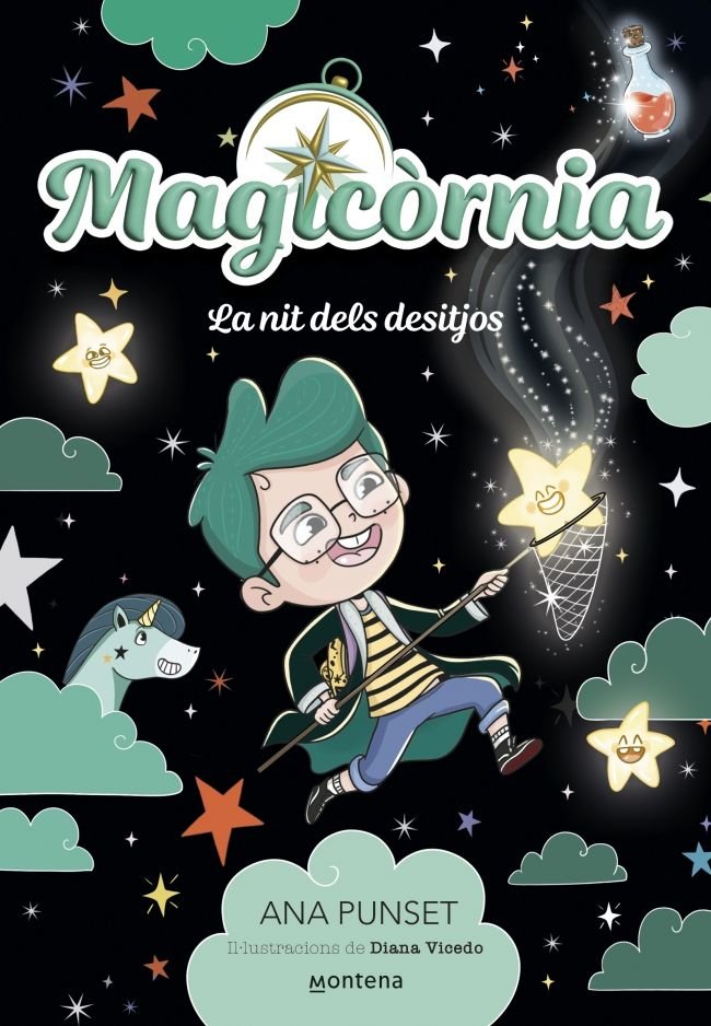 MAGICORNIA LA NIT DELS DESITJOS, de ANA PUNSET | portada del libro
