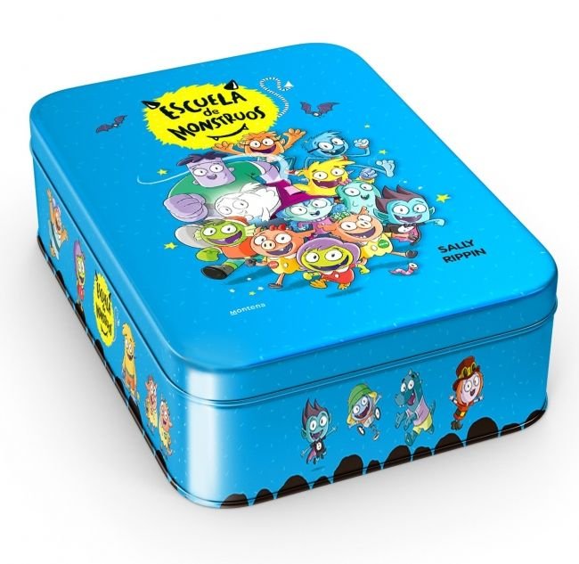 CAJA ESCUELA DE MONSTRUOS (INCLUYE LOS 8 PRIMEROS LIBROS), de SALLY RIPPIN | portada del libro
