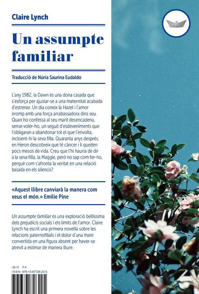Un assumpte familiar, de LYNCH, CLAIRE | portada del libro