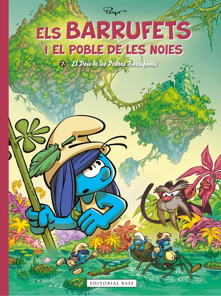 El pais de les pedres barrufants, de THIERRY CULLIFORD | portada del libro