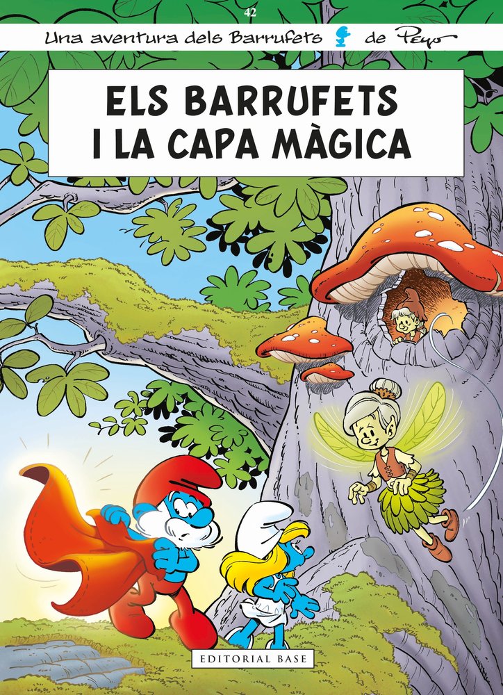 Els Barrufets i la capa magica, de THIERRY CULLIFORD | portada del libro