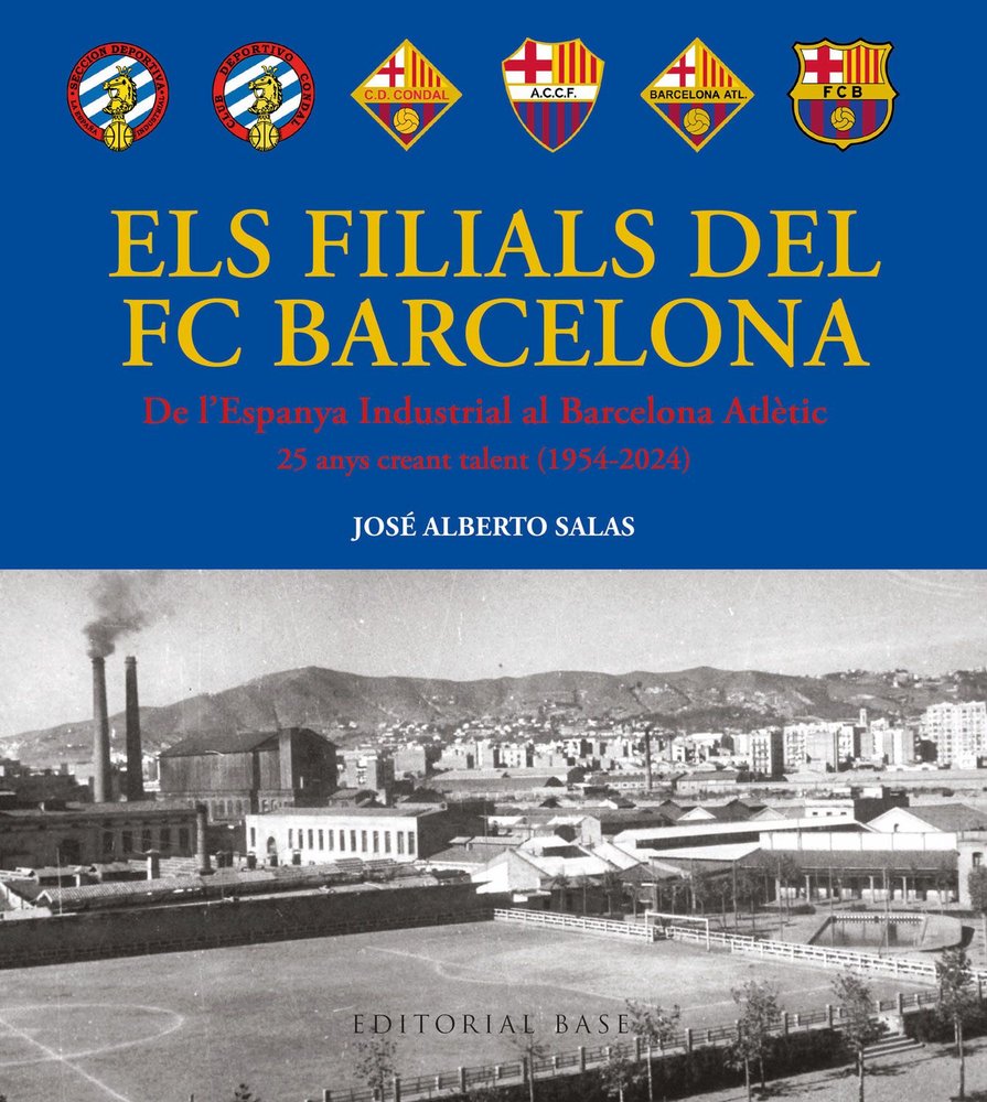 ELS FILIALS DEL FC BARCELONA, de JOSE ALBERTO SALAS | portada del libro