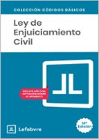 LEY DE ENJUICIAMIENTO CIVIL, de LEFEBVRE EL DERECHO | portada del libro