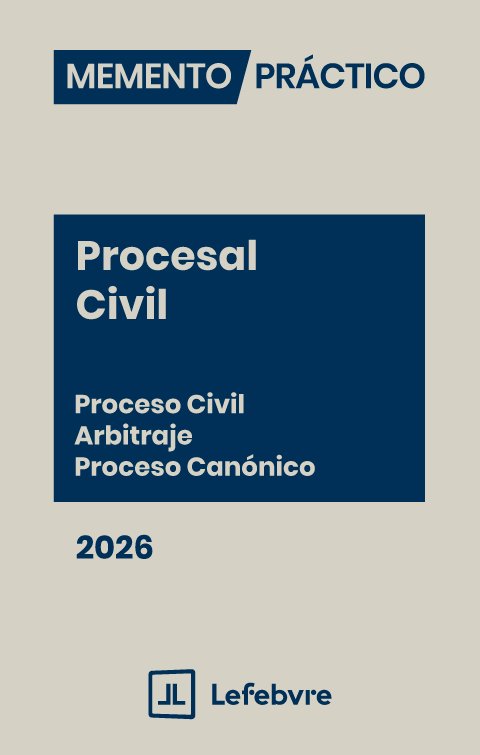 Memento practico procesal civil 2026, de AA.VV. | portada del libro