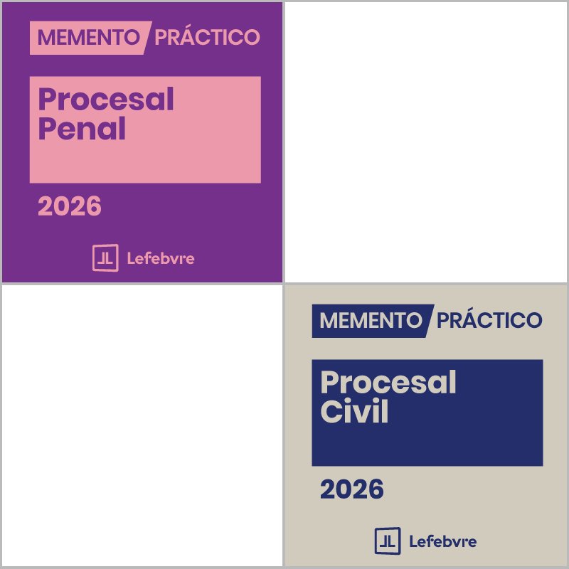 PACK MEMENTO PROCESAL CIVIL Y PROCESAL PENAL 2026 | portada del libro