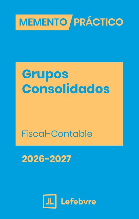 MEMENTO PRACTICO GRUPOS CONSOLIDADOS 2026 2027 | portada del libro