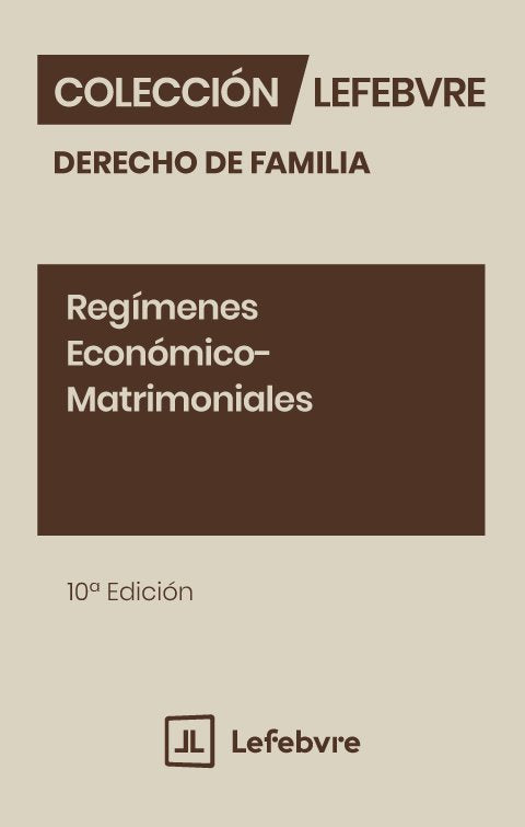 Egimenes economico matrimoniales 10ª edicion, de AA.VV. | portada del libro