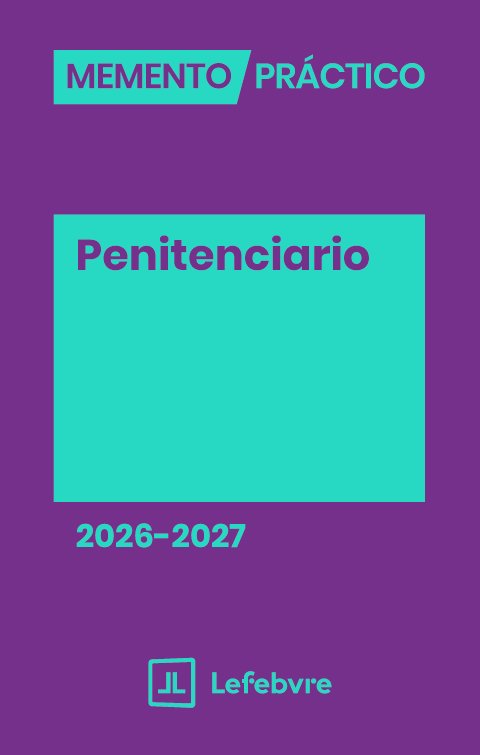 Memento practico penitenciario 2026 2027, de AA.VV. | portada del libro