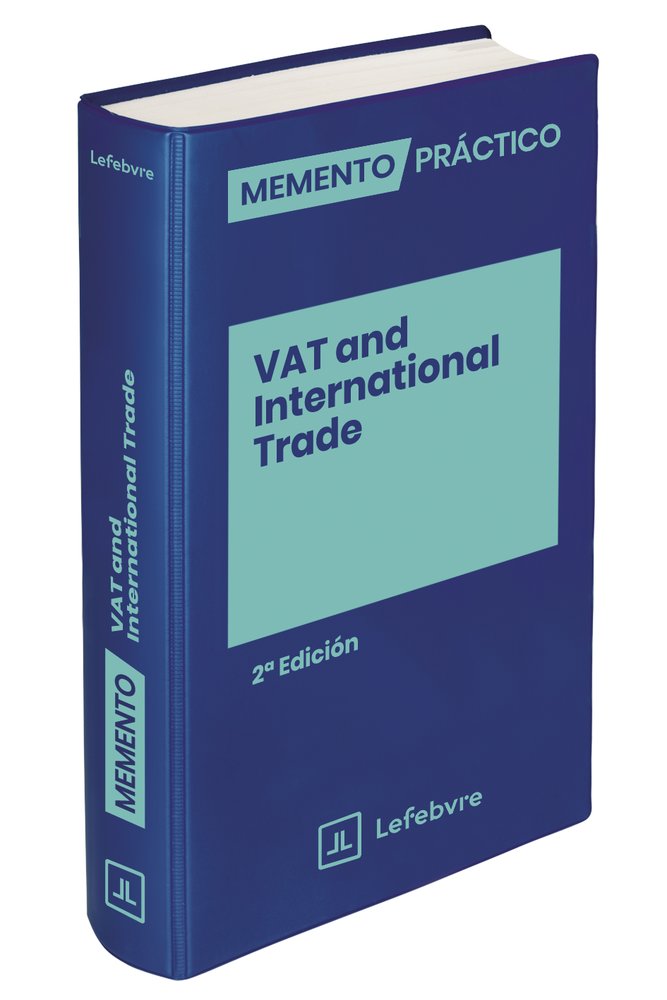 Memento vat and international trade, de AA.VV. | portada del libro