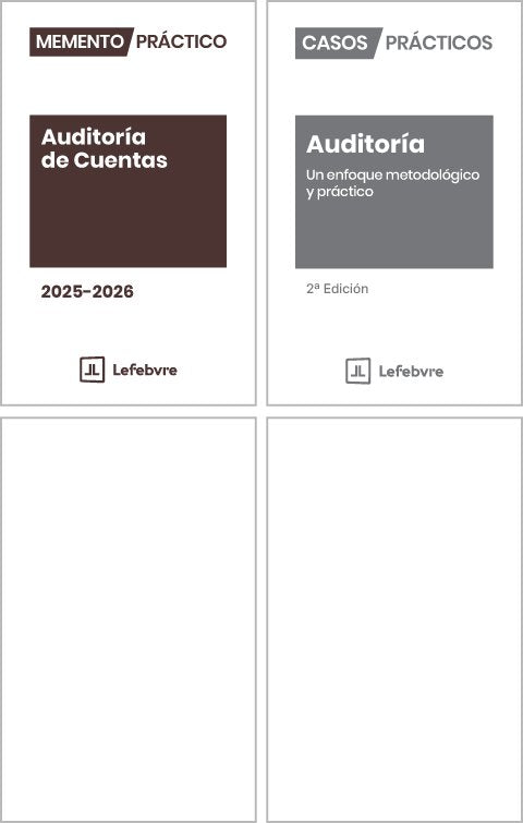 Pack memento auditoria de cuentas 2025 2026 y casos practic, de AA.VV. | portada del libro