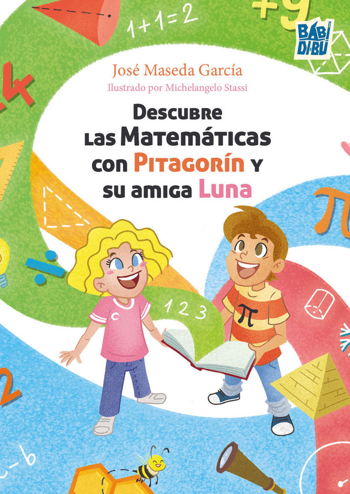 DESCUBRE LAS MATEMATICAS CON PITAGORIN Y SU AMIGA LUNA, de MASEDA GARCIA,JOSE | portada del libro