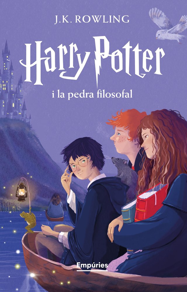 HARRY POTTER I LA PEDRA FILOSOFAL (CARTONE), de ROWLING, J.K. | portada del libro