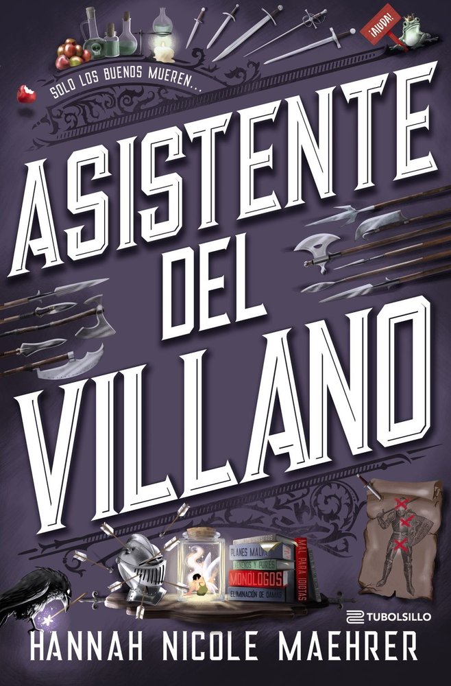 ASISTENTE DEL VILLANO, de MAEHRER, HANNAH NICOLE | portada del libro
