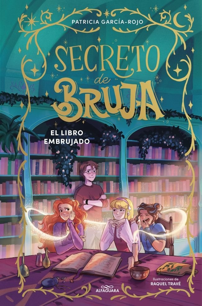 Secreto de bruja 3 - El libro embrujado, de PATRICIA GARCIA-ROJO | portada del libro