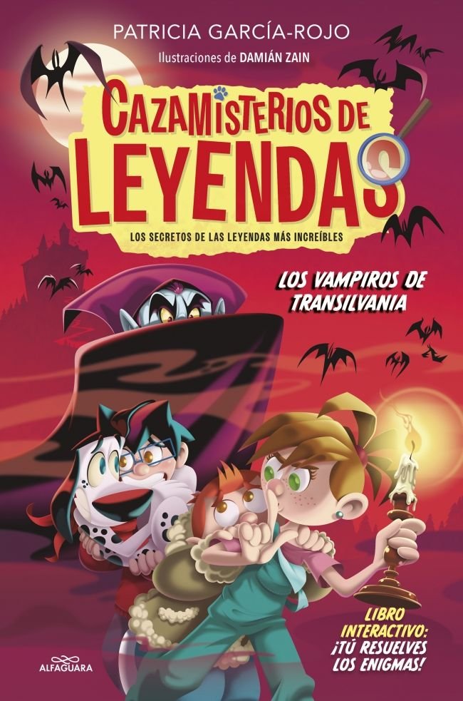Cazamisterios de leyendas 3 - Los vampiros de Transilvania, de PATRICIA GARCIA-ROJO | portada del libro