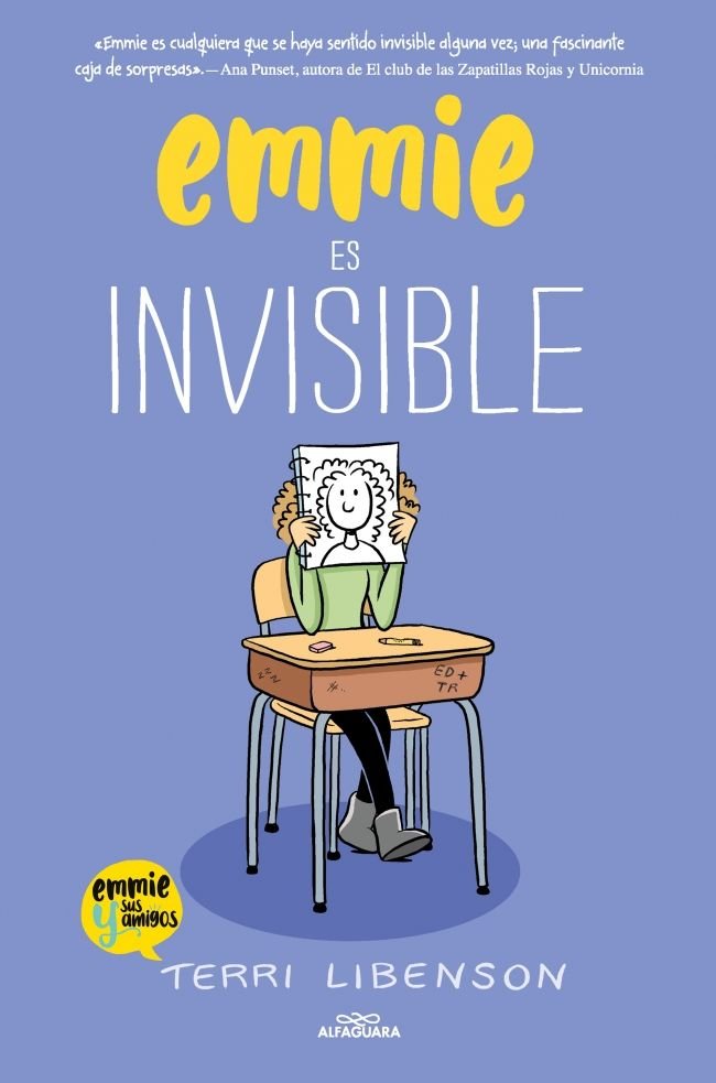 EMMIE ES INVISIBLE, de TERRI LIBENSON | portada del libro