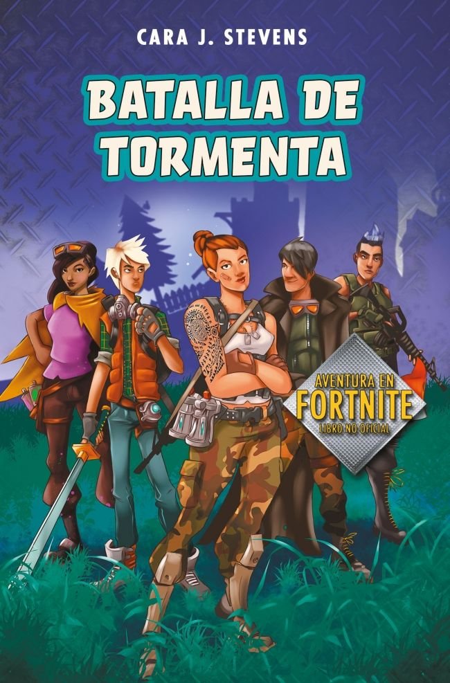 BATALLA DE TORMENTA (FORTNITE: SECRETOS DE LA ISLA 1), de J. STEVENS, CARA | portada del libro
