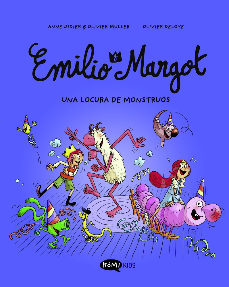 EMILIO Y MARGOT 7 UNA LOCURA DE MONSTRUOS, de DIDIER, ANNE | portada del libro