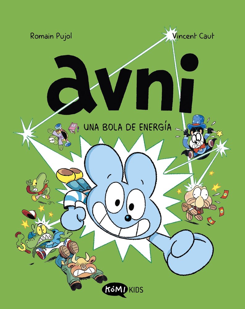 AVNI 9. UNA BOLA DE ENERGIA, de PUJOL, ROMAIN | portada del libro