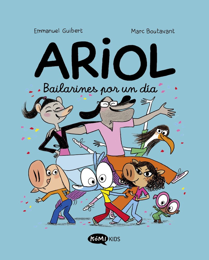 ARIOL 10. BAILARINES POR UN DIA, de GUIBERT, EMMANUEL | portada del libro