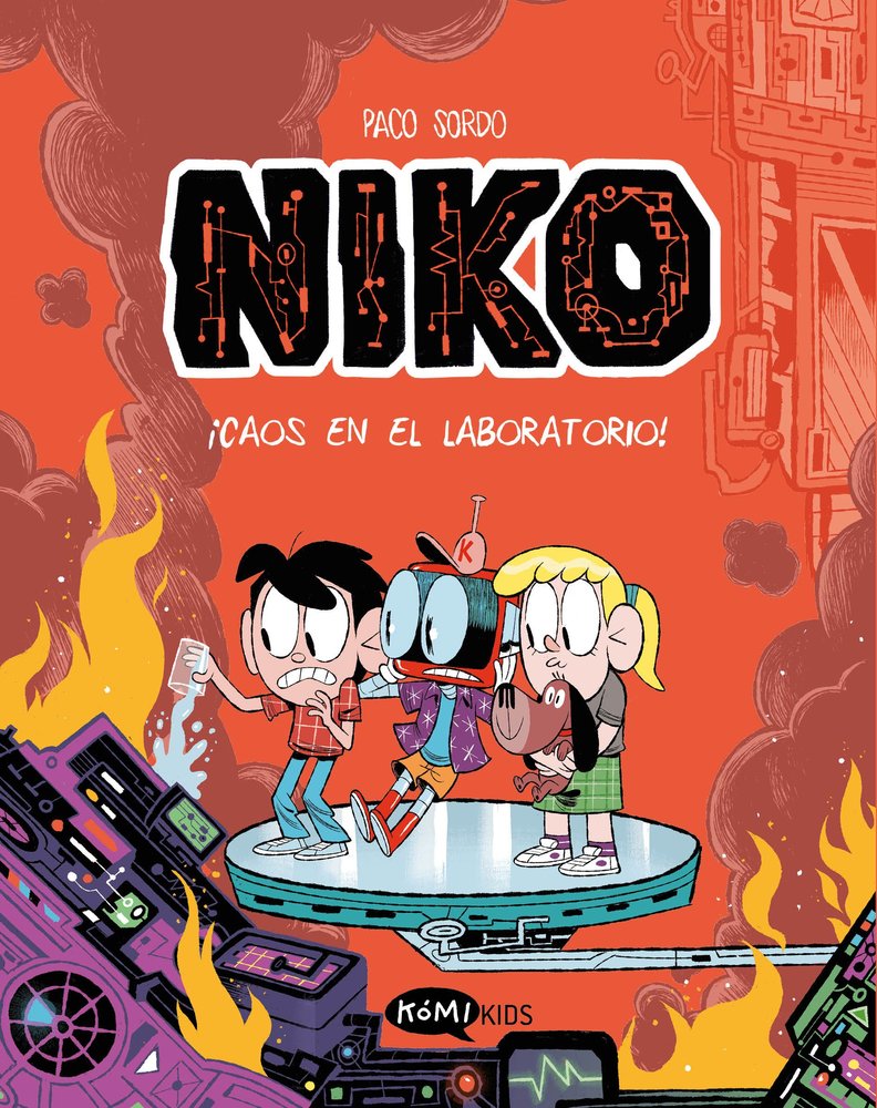 NIKO 4. ¡CAOS EN EL LABORATORIO!, de SORDO ARTARAZ, PACO | portada del libro