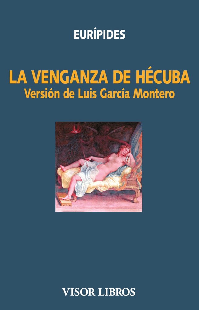 LA VENGANZA DE HECUBA, de EURIPIDES | portada del libro