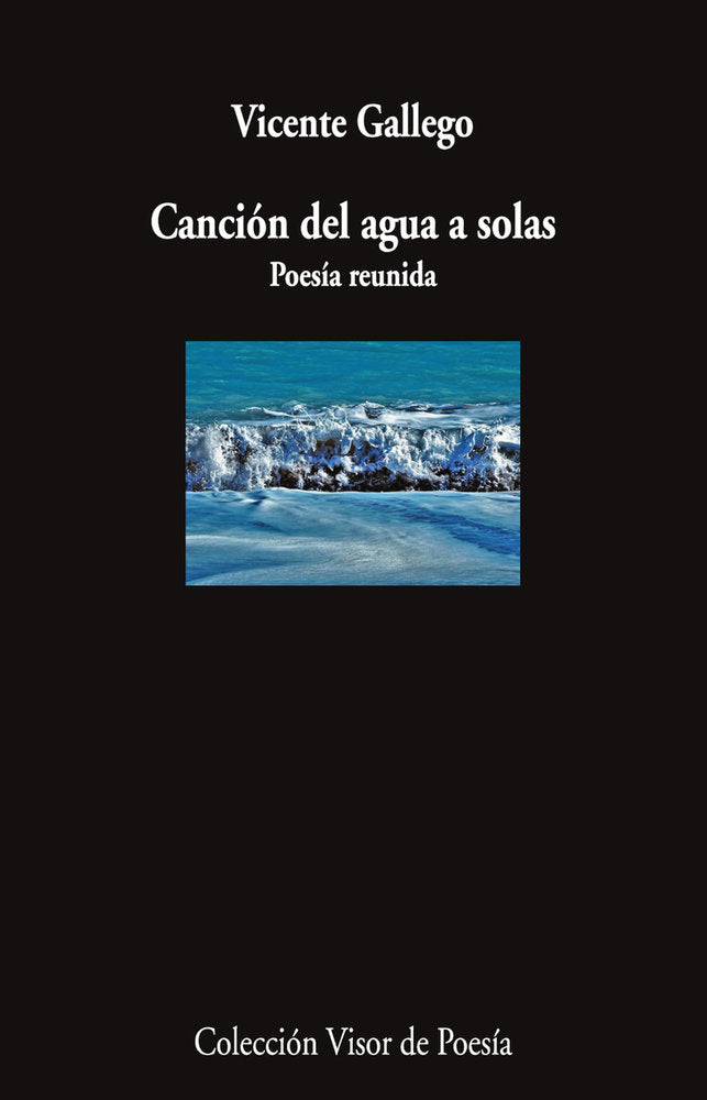 CANCION DEL AGUA A SOLAS, de GALLEGO, VICENTE | portada del libro