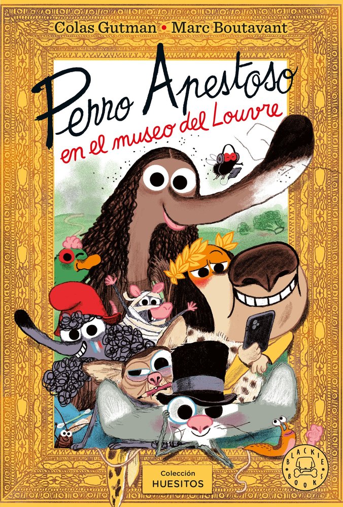 PERRO APESTOSO EN EL MUSEO DEL LOUVRE, de GUTMAN, COLAS | portada del libro