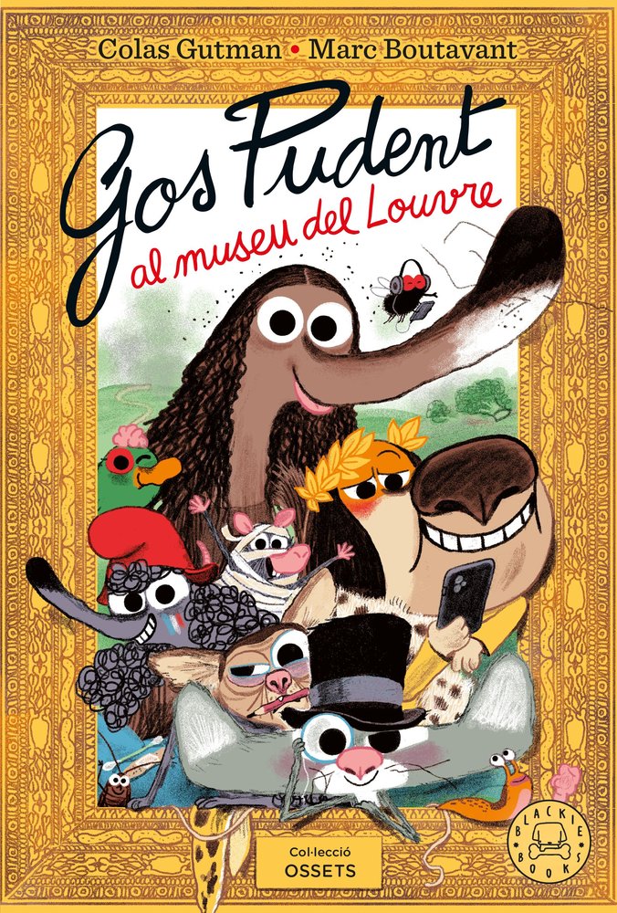 GOS PUDENT AL MUSEU DEL LOUVRE, de GUTMAN, COLAS | portada del libro