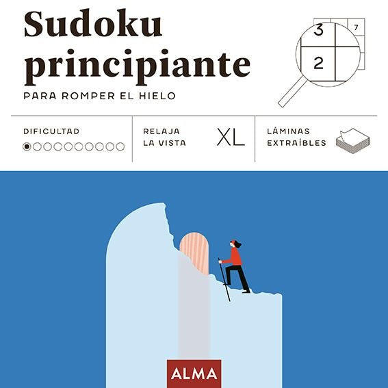 SUDOKU PRINCIPIANTE PARA ROMPER EL HIELO (XL), de ANY PUZZLE MEDIA, | portada del libro