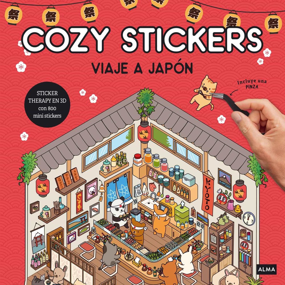 VIAJE A JAPóN (COZY STICKERS), de BOYER, ALAIN | portada del libro