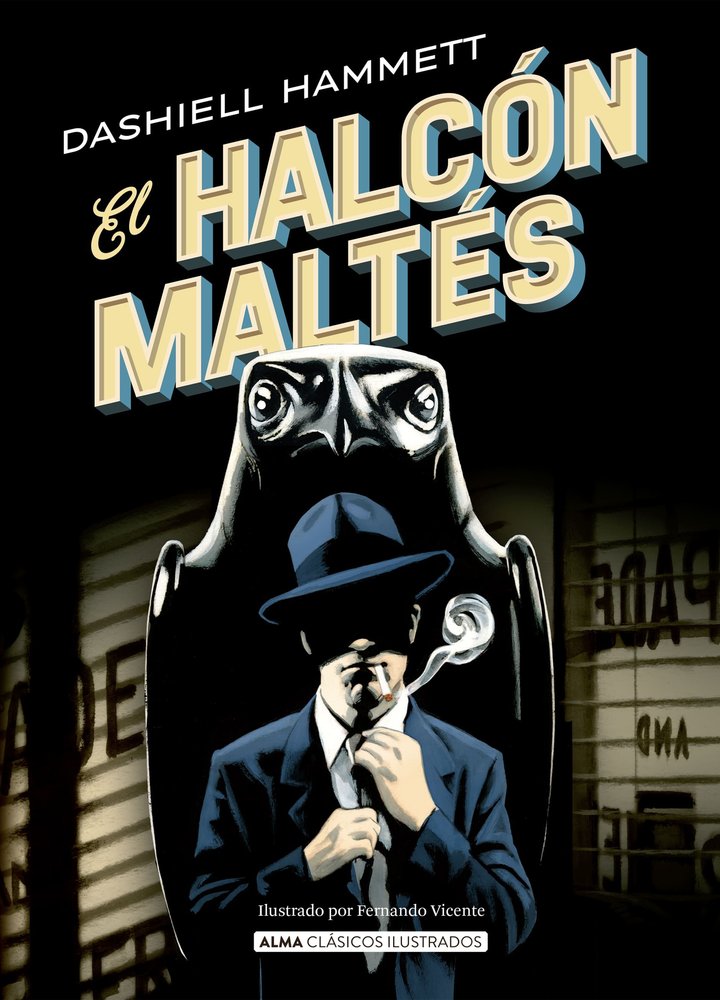 EL HALCON MALTES, de HAMMETT, DASHIELL | portada del libro