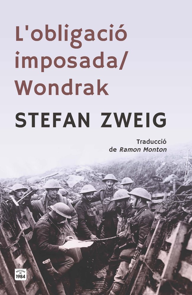 L'OBLIGACIO IMPOSADA / WONDRAK, de ZWEIG, STEFAN | portada del libro