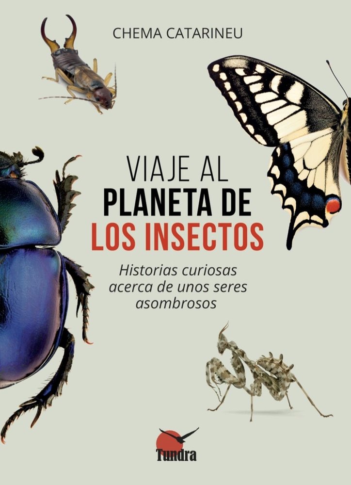 VIAJE AL PLANETA DE LOS INSECTOS, de CHEMA CATARINEU | portada del libro