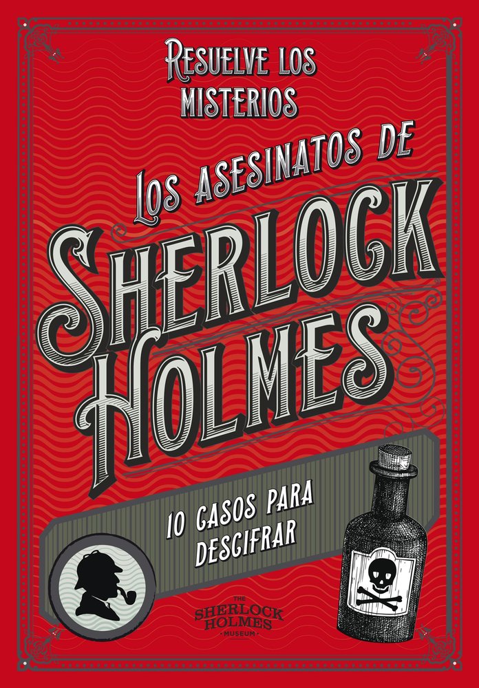 Los asesinatos de Sherlock Holmes, de THE SHERLOCK HOLMES MUSEUM | portada del libro