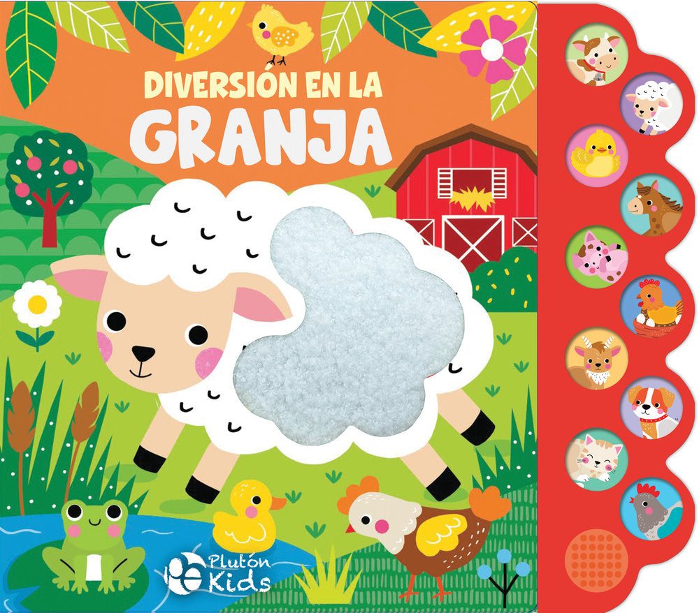 ¡Explora con tus sentidos!: Diversión en la Granja, de Autores, Varios | portada del libro