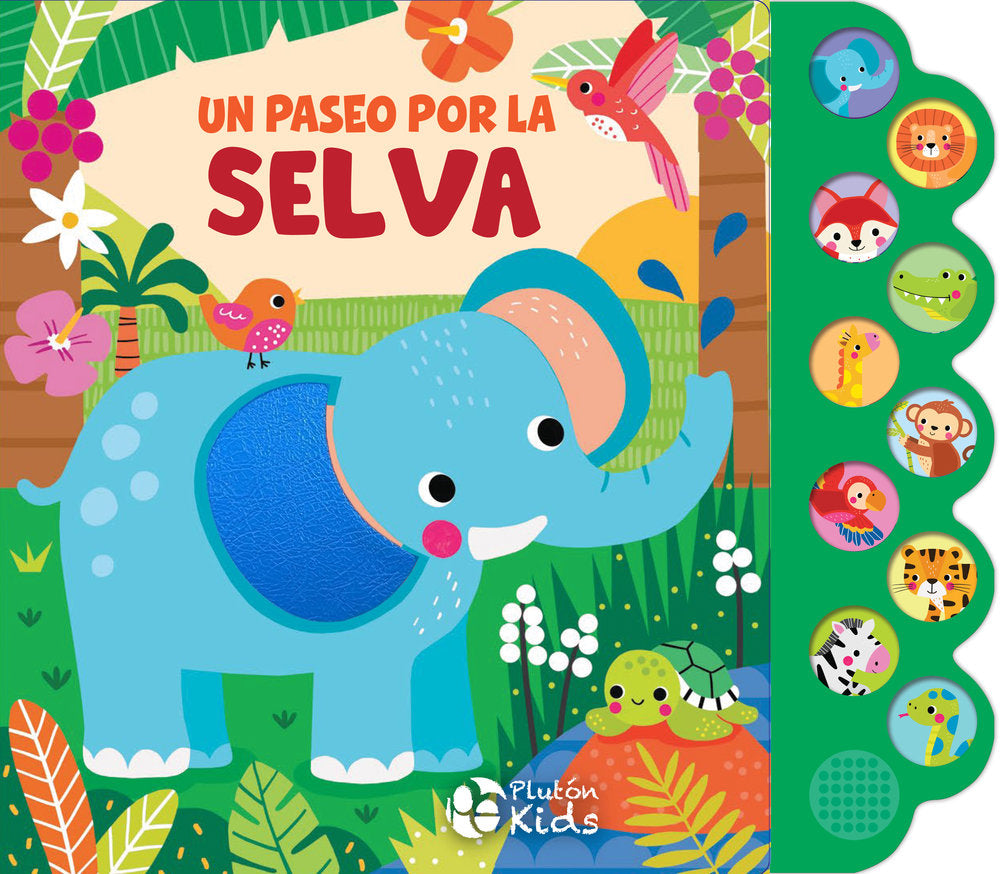 ¡Explora con tus sentidos!: Un paseo por la Selva, de Autores, Varios | portada del libro