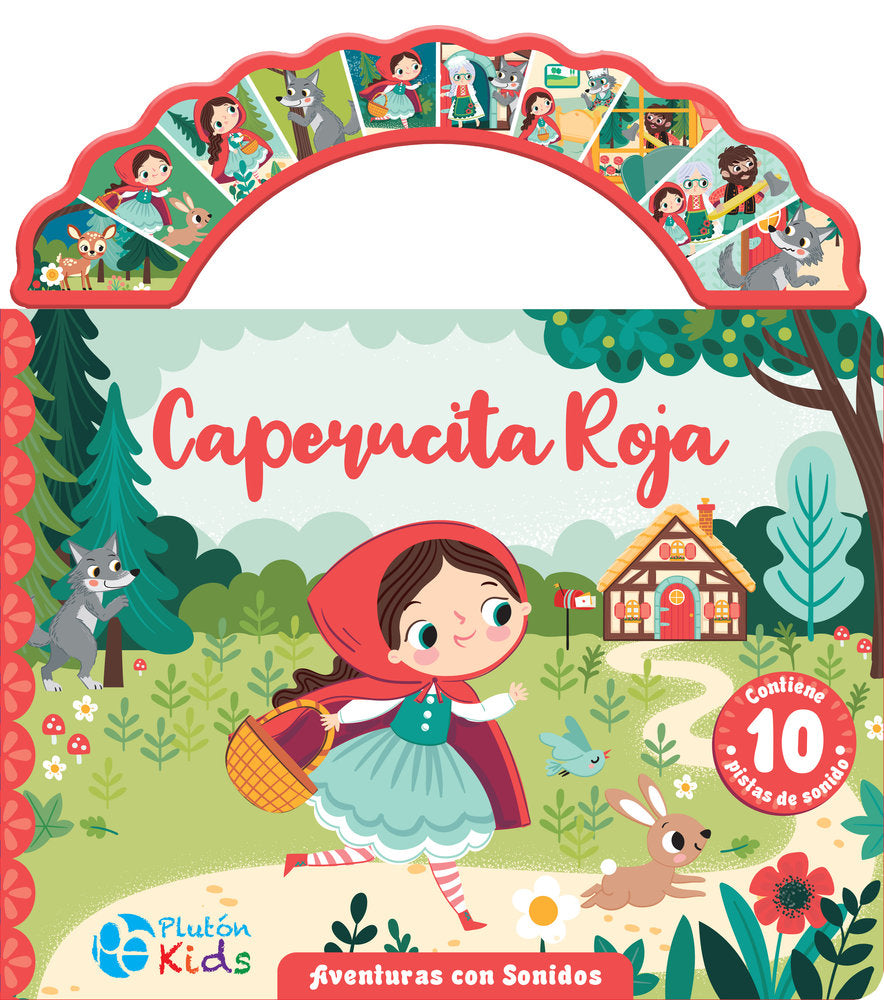 Aventuras con Sonidos: Caperucita Roja, de Autores, Varios | portada del libro